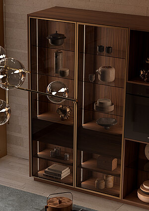 Glass cabinets