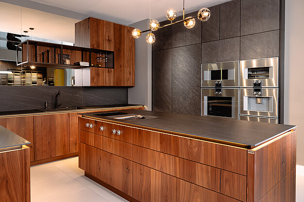 AV7030 Black Star AV 6082 Walnut Real Wood Veneer