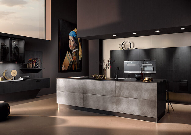 AV 6084 Volcano oak | AV 7070 Industrial steel