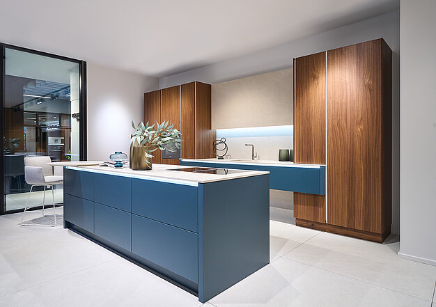 AV 6023-GL elegant walnut | AV 6000-GL NCS S7010B10G
