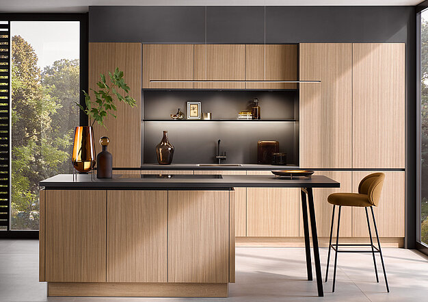 AV 6023-GL Elegant oak | AV 6000-GL Graphite