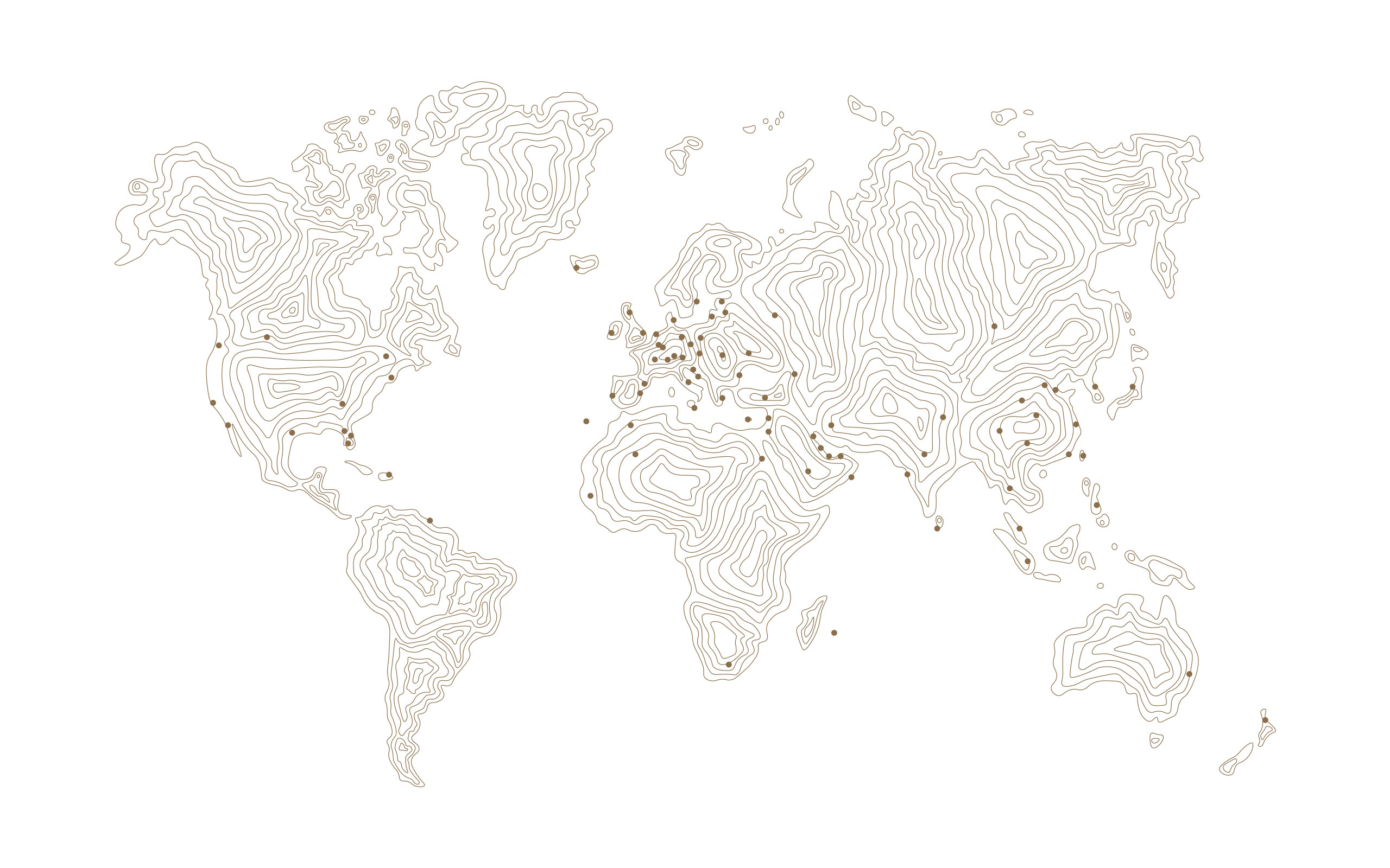 Häcker Mapa del mundo